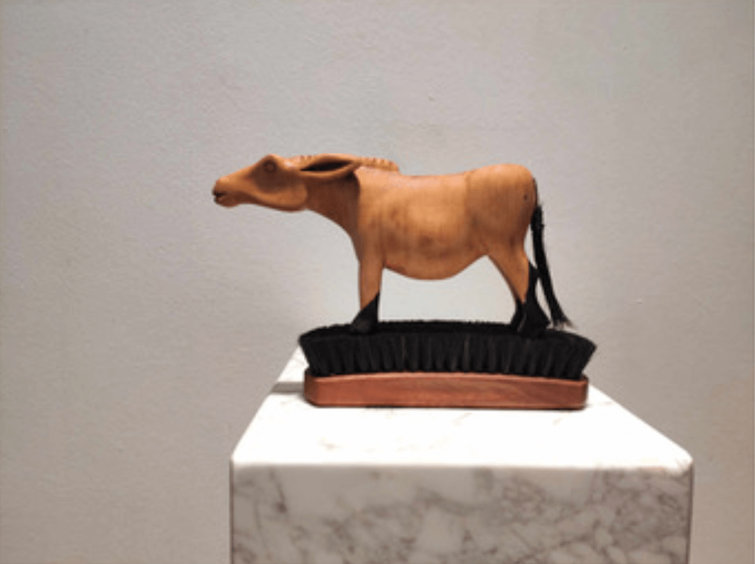 Galerie Benjamin Eck München Wood, horse hair brush